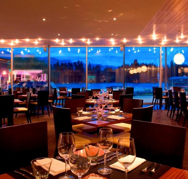 Crowne Plaza Queenstown's threesixty restaurant offers mouth-watering dishes.  